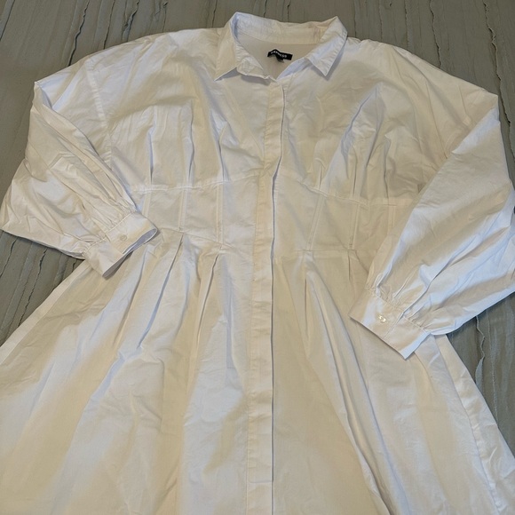Express Button Down Shirt Dress | Size XL - Picture 2 of 6